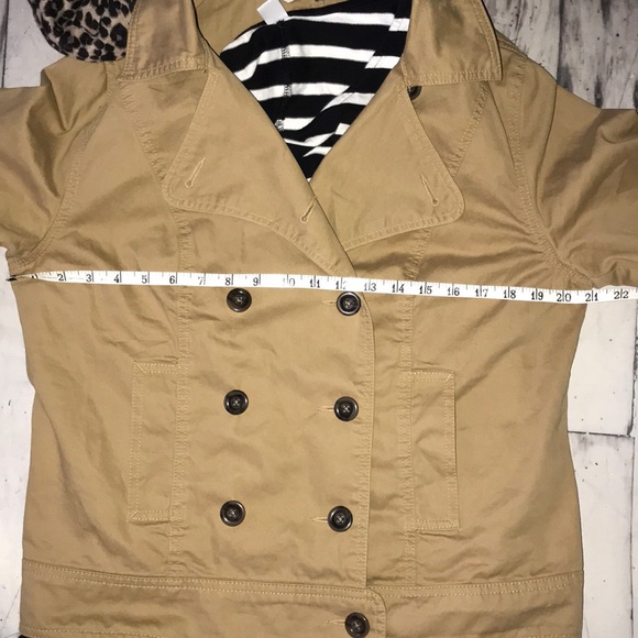 Light weight camel colored peacoat - Picture 5 of 6
